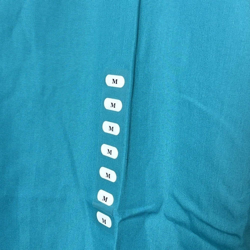 Cherokee Workwear 4700 V-Neck Scrub Top Teal Blue Medium TLBW New With Tags - Picture 3 of 9